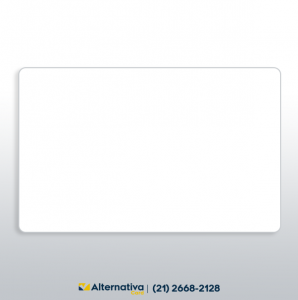 Cartão branco cr80 para termotransferência