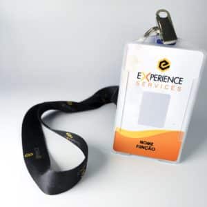 Crachá pvc empresarial