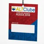 Credenciais em papel Couchê