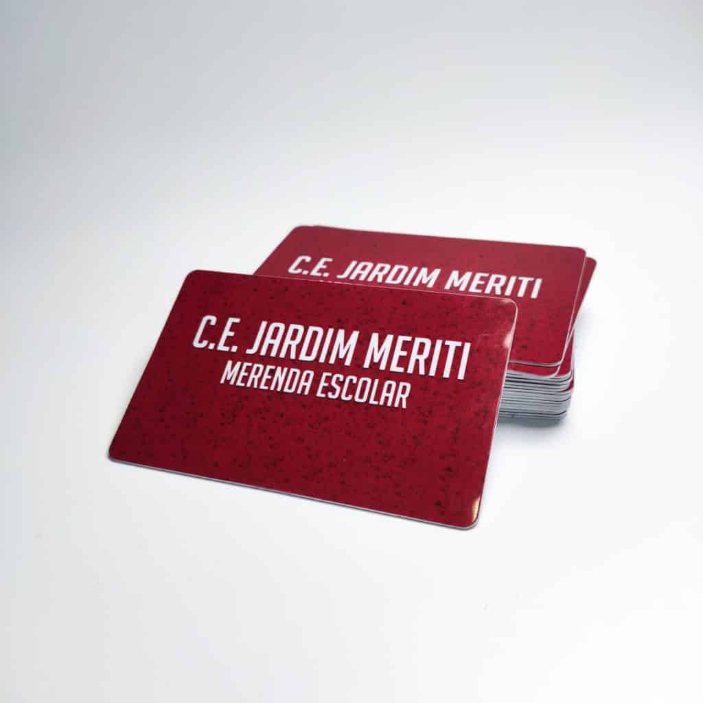 Modelo de Cartão PVC carteirinhas escolaresRFID