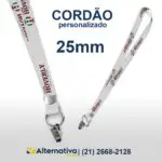 Cordões 25 mm Personalizados para Crachá