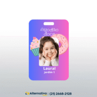 crachá infantil