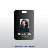 Crachá personalizado