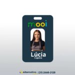 Crachás de identificação