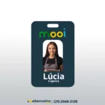 Crachás de identificação