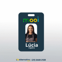 cracha de identificação