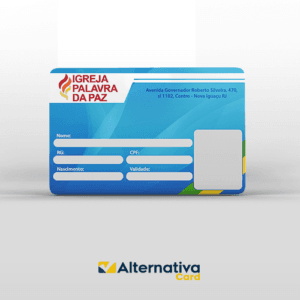 Modelo Carteirinha de membro PDF