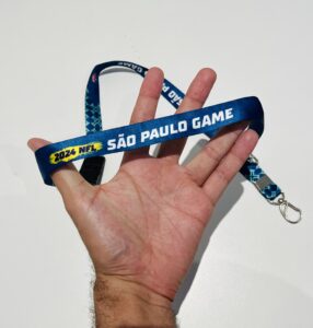 NFL Brasil Cordões Personalizados (Lanyards)