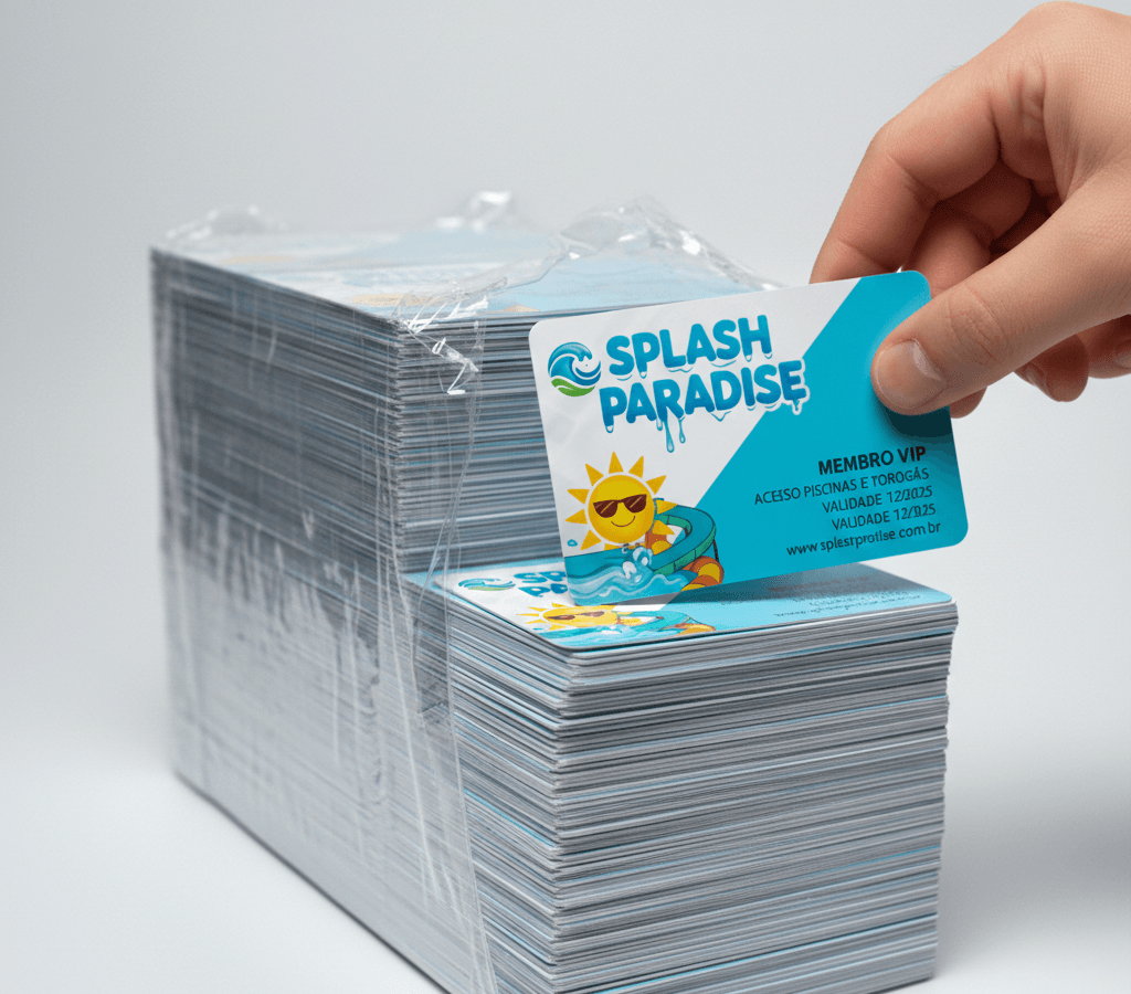 Cartões Personalizados para Clube / park aquatico em Fortaleza
